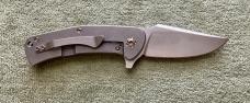 Nicholas Nichols Knives USA Frame Lock "Guppy" CPM Magnacut Knife MIB
