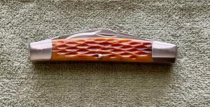 Custom Bill Simons Jigged Bone Large 4 Blade Congress Knife Mint