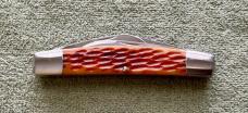 Custom Bill Simons Jigged Bone Large 4 Blade Congress Knife Mint