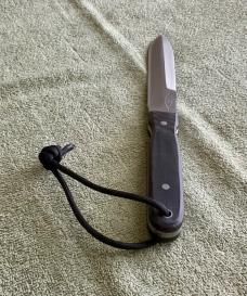 Greg Wall Custom Jack Crider Special Style Belt/Boot Knife New