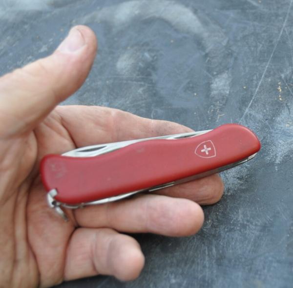 Victorinox Swit. 11mm/4 1/4" 1980s Stored 7 Functions Missing Toothpick Mirror Polish Never Honed