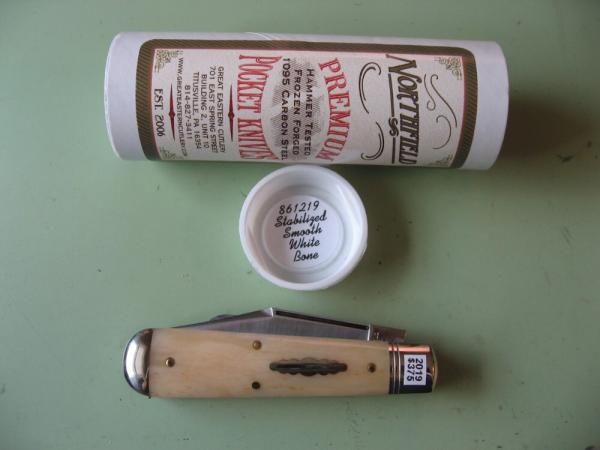GREAT EASTERN NORTHFIELD 861219 OIL FIELD JACK SMOOTH WHITE BONE