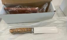 Bark River Gameskeeper Bronze Maple Burl Mint in original box. Discontinued item