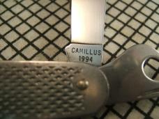 CAMILLUS U.S.A. MADE VINTAGE 1994 U.S.M.C. MILITARY MULTI-PURPOSE FOUR BLADES SURVIVAL POCKET KNIFE
