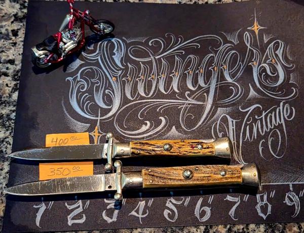 VINTAGE ROSTFREI SWING GUARDS
