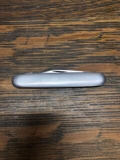 Case XX USA 6 Dot (1974) Walnut Wood 12031L Electricians Knife