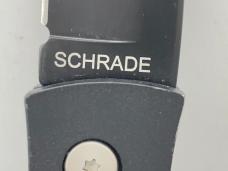 SCHRADE SMEDB Medium Yellow & Black Drop Point Automatic
