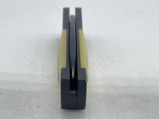 SCHRADE SMEDB Medium Yellow & Black Drop Point Automatic