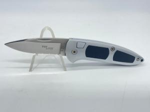 BOKER ARBOLITO Silver Serrated Top Lock Automatic