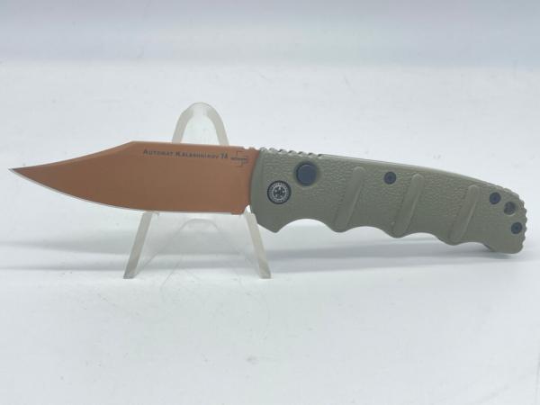 BOKER PLUS Desert Warrior Copper AUS8 Clip Point Bowie Automatic BOKER PLUS Desert Warrior Copper AUS8 Clip Point Bowie Automatic