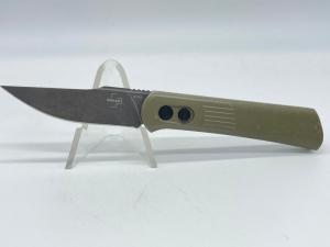BOKER PLUS Lundquist Design Green Alluvial D2 Clip Point Automatic