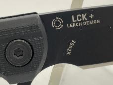 CRKT 3802K Lerch Design LCK Blackout Reverse Tanto Assisted Flipper