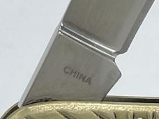 Drittes (Third) Reich Adolf Hitler Signature Nazi SS Brass Whittler w/ OMP Box