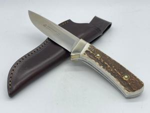 2003 PUMA Germany 113598 Genuine Stag Rotwildmesser Large Hunter w Sheath