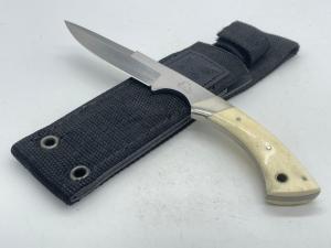 PACIFIC CUTLERY Japan Jody Samson Weehawk Bone Boot Knife w Sheath