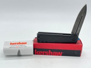 KERSHAW China 3960 Black Wash Barstow Assisted Spear Point Liner Lock w OMP Box