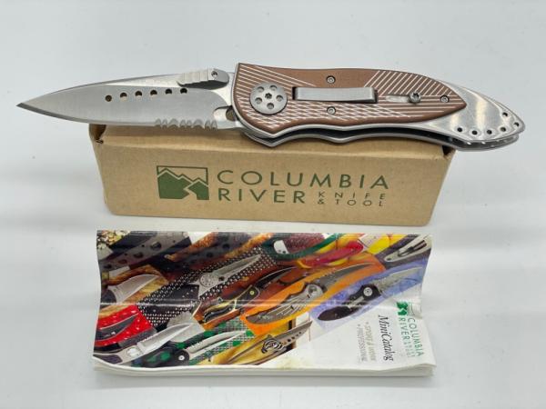 CRKT 7333 Elishewitz E-Lock Bronze Automatic w/ OMP Box CRKT 7333 Elishewitz E-Lock Bronze Automatic w/ OMP Box