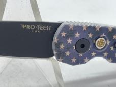PRO-TECH USA Limited Edition PK Custom Calmigo Flag Automatic #198 w/ OMP Box