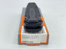 GERBER USA 22-01966 Black Applegate-Fairbairn Half Serrated Covert Auto w/ OMP Box