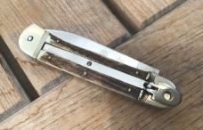 Hubertus 11cm Stag Camper Lever-lock Auto w/Saw & Cap Lifter pre-Otter Super Nice!