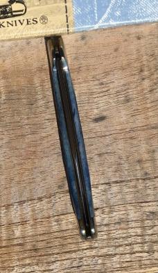 Case XX 1999 Mini Copperlock Navy Blue Pocket Worn Gorgeous!