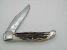 Queen Cutlery Model #39 Folding Hunter, Q Steel (stainless): 5 ¼” folding hunter 