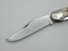 Queen Cutlery Model #39 Folding Hunter, Q Steel (stainless): 5 ¼” folding hunter 