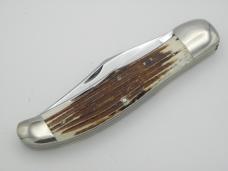 Queen Cutlery Model #39 Folding Hunter, Q Steel (stainless): 5 ¼” folding hunter 