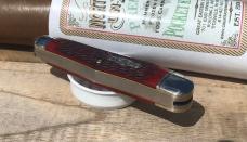 Great Eastern Cutlery Northfield 291319 Stockyard Whittler Blood Red Jig Gorgeous!