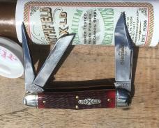 Great Eastern Cutlery Northfield 291319 Stockyard Whittler Blood Red Jig Gorgeous!