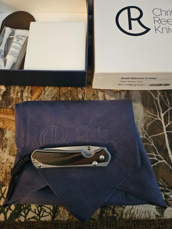 Chris Reeves Macassar Ebony Small Sebenza Chris Reeves Macassar Ebony Small Sebenza