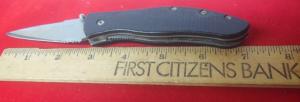 MAXAM POCKET KNIFE PART SERRATED - BELT CLIP - LINER LOCK 4-14quot CLOSED AS FOUND GOOD  DAILY CARRY 