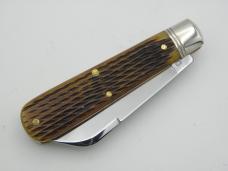 Maher & Grosh #740 Farmers Favorite by Great Eastern; 3 7/8” closed, jigged bone handles