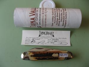 TUNA VALLEY SECOND MODEL  2010 CIGAR CONGRESS BURNT STAG 03 0F 75
