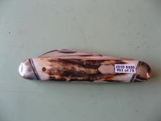 TUNA VALLEY SECOND MODEL  2010 CIGAR CONGRESS BURNT STAG #61 0F 75