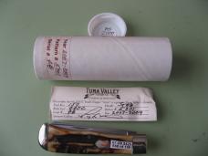 TUNA VALLEY FIRST MODEL  2007-09 TRAPPER BURNT STAG #48 OF 150