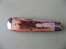 TUNA VALLEY FIRST MODEL  2007-09 TRAPPER BURNT STAG #114 OF 150