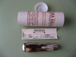 TUNA VALLEY FIRST MODEL  2007-09 TRAPPER BURNT STAG 118 OF 150