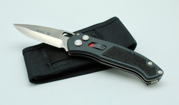 Buck 898 Impact Folding Knife 3.125" S30V Satin Plain Blade, Aluminum Handles, Discontinued Buck 898 Impact Folding Knife 3.125" S30V Satin Plain Blade, Aluminum Handles, Discontinued