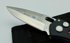 Buck 898 Impact Folding Knife 3.125" S30V Satin Plain Blade, Aluminum Handles, Discontinued