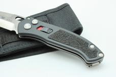 Buck 898 Impact Folding Knife 3.125" S30V Satin Plain Blade, Aluminum Handles, Discontinued
