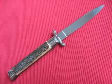 Vintage 1960's Italian "INOX PATENT" Swing Guard STILETTO Switchblade