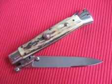 Vintage 1960's Italian "INOX PATENT" Swing Guard STILETTO Switchblade