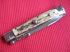 Vintage 1960's Italian "INOX PATENT" Swing Guard STILETTO Switchblade