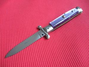Vintage Italian BOKER quotROSTFREIquot Swing Guard STILETTO Switchblade