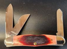 2010 Case Red Bone Barnboard Humpback Stockman 63046