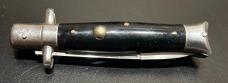 Vintage 1980s Valor Japan 8" False Button Stiletto