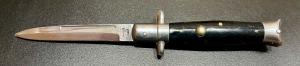 Vintage 1980s Valor Japan 8" False Button Stiletto