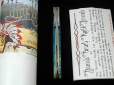 Tuna Valley Cutlery Blue Arctic Curly Birch Mountain Cougar Swing Guard Knife 1 of 11 COA Made USA