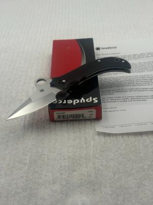 Spyderco C40GP Khalsa Folder New In Box Made In Seki Japan Discontinued